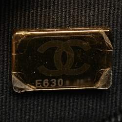 Pre Owned حقيبة شانيل نانو كيلي شوبر جلد أبيض مبطن