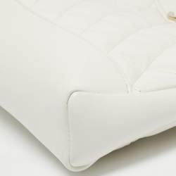 مملوكة مسبقًا حقيبة تسوق شانيل بيتي 31 جلد براءات أخضر/أسود مبطن