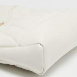 مملوكة مسبقًا حقيبة تسوق شانيل بيتي 31 جلد براءات أخضر/أسود مبطن