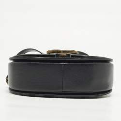 Pre Owned Chanel Coco Curve Small Black Quilted Leather Flap Bag