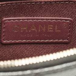 Pre Owned Chanel Coco Curve Small Black Quilted Leather Flap Bag