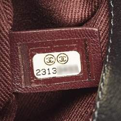 Pre Owned Chanel Coco Curve Small Black Quilted Leather Flap Bag