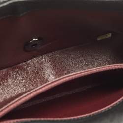 Pre Owned Chanel Small Studded Black Quilted Leather Flap Bag