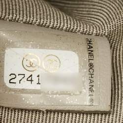 Pre Owned حقيبة صغيرة شانيل بوي متوسطة جلد مبطن كحلي