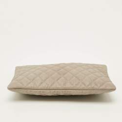 Pre Owned حقيبة صغيرة شانيل بوي متوسطة جلد مبطن كحلي