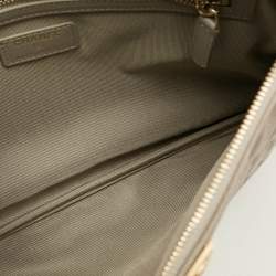 Pre Owned حقيبة صغيرة شانيل بوي متوسطة جلد مبطن كحلي