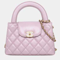 مملوكة مسبقًا Chanel Pink Calf Leather Kelly Bag
