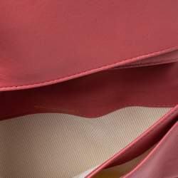Chanel Pink Leather Porte Bonheur Bifold Wallet