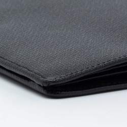 Chanel Black Leather Vintage CC Long Bifold Wallet