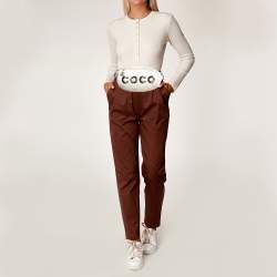 White Leather Chanel Belt Bag ref.890513 - Joli Closet