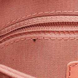 Pre Owned Chanel Pink Quilted Leather Waist Bag