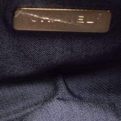 Pre Owned Chanel Blue Leather CC Mania Waist Bag