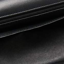 Chanel Black Quilted Leather Mini Rectangular Top Handle Bag
