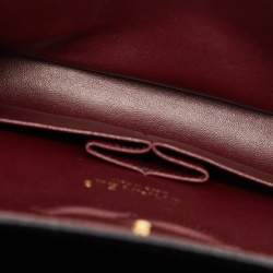 مملوكة مسبقًا Chanel Black Quilted Caviar Leather Medium Classic Double Flap Bag