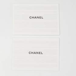Chanel Peach Quilted Caviar Leather CC Flap Wallet on Chain