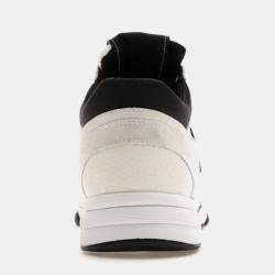 Chanel White Black Suede Low Top Trainer Sneakers Size EU 38