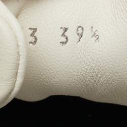 مملوكة مسبقًا Chanel CC Size 39.5 Multicolor Leather and Suede Lace Up Sneakers