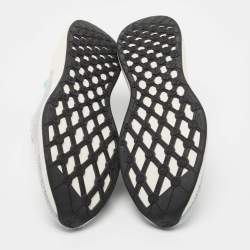 Chanel Multicolor Quilted Knit Sock Sneakers Size 40 