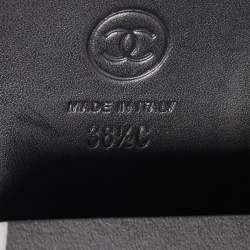 Chanel Black Suede Lace Up Ankle Boots Size 38.5
