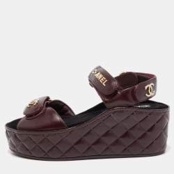 Buy Designer Sandals by Chanel in the USA - New & Preloved | The Luxury  Closet