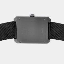 Chanel Black Stainless Steel Boy-Friend H5201 Manual Winding Women's Wristwatch 29 mm