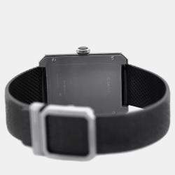 Chanel Black Stainless Steel Boy-Friend H5201 Manual Winding Women's Wristwatch 29 mm