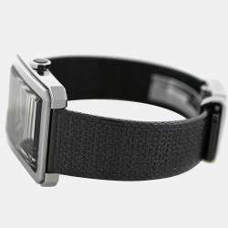 Chanel Black Stainless Steel Boy-Friend H5201 Manual Winding Women's Wristwatch 29 mm