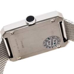 Chanel Black Stainless Steel Guilloche Boy-Friend H4878 Women's Wristwatch 27 mm