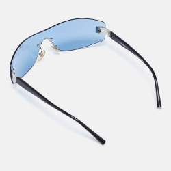 Pre Owned Chanel Blue 4019 Rimless Sunglasses