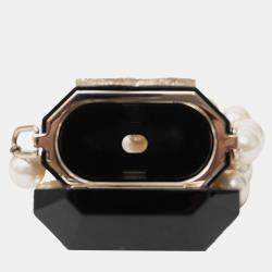 Chanel Black 21A Airpod Case Necklace