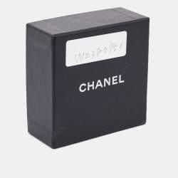 Pre Owned Chanel CC Turnlock Gold Tone Clip-on Earrings