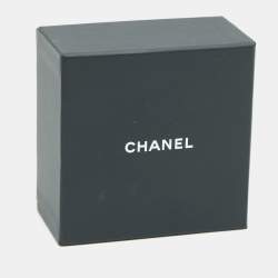 Pre Owned Chanel Medallion Precious Symbols Resin Wide Cuff Bracelet