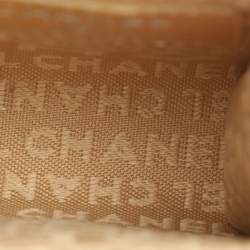 Pre Owned Chanel Light Blue Quilted Leather Cigarette Case