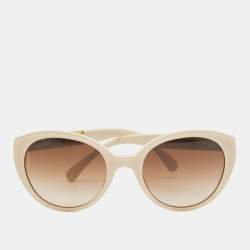 Chanel Beige/Brown Gradient 5252Q Cat Eye Sunglasses