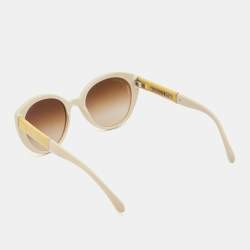 Chanel Beige/Brown Gradient 5252Q Cat Eye Sunglasses