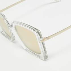 Chanel Gold 6051 Mirror Square Sunglasses