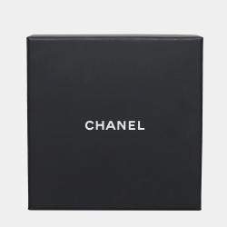 Pre Owned Chanel B16 Large CC Pearl Earrings