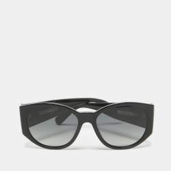 Chanel Black Gradient 5411 CC Oval Sunglasses