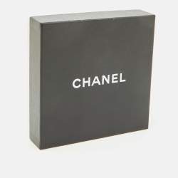 Pre Owned Chanel CC Heart Gold Tone Necklace