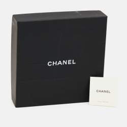 Pre Owned Chanel CC Crystals Gold Tone Choker Necklace