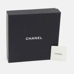 Pre Owned Chanel CC Crystals Gold Tone Choker Necklace