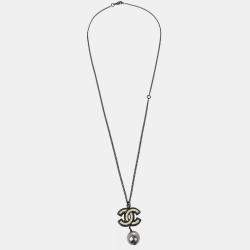 Chanel Silver Chain Necklace