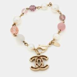 Pre Owned Chanel CC Charm Bracelet