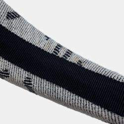Chanel Gray Cotton CC Headband