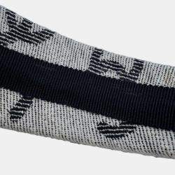 Chanel Gray Cotton CC Headband
