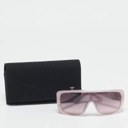 Chanel Pink 1734/S1 Shield Sunglasses