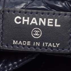 Chanel Multicolor Car Printed Fabric Cosmetic Pouch