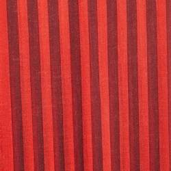 Chanel Red Stripe Cashmere Stole