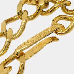 Chanel Gold Plated Medallion Chain Belt 