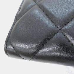 Chanel Black Leather 19 Phone Case Bag